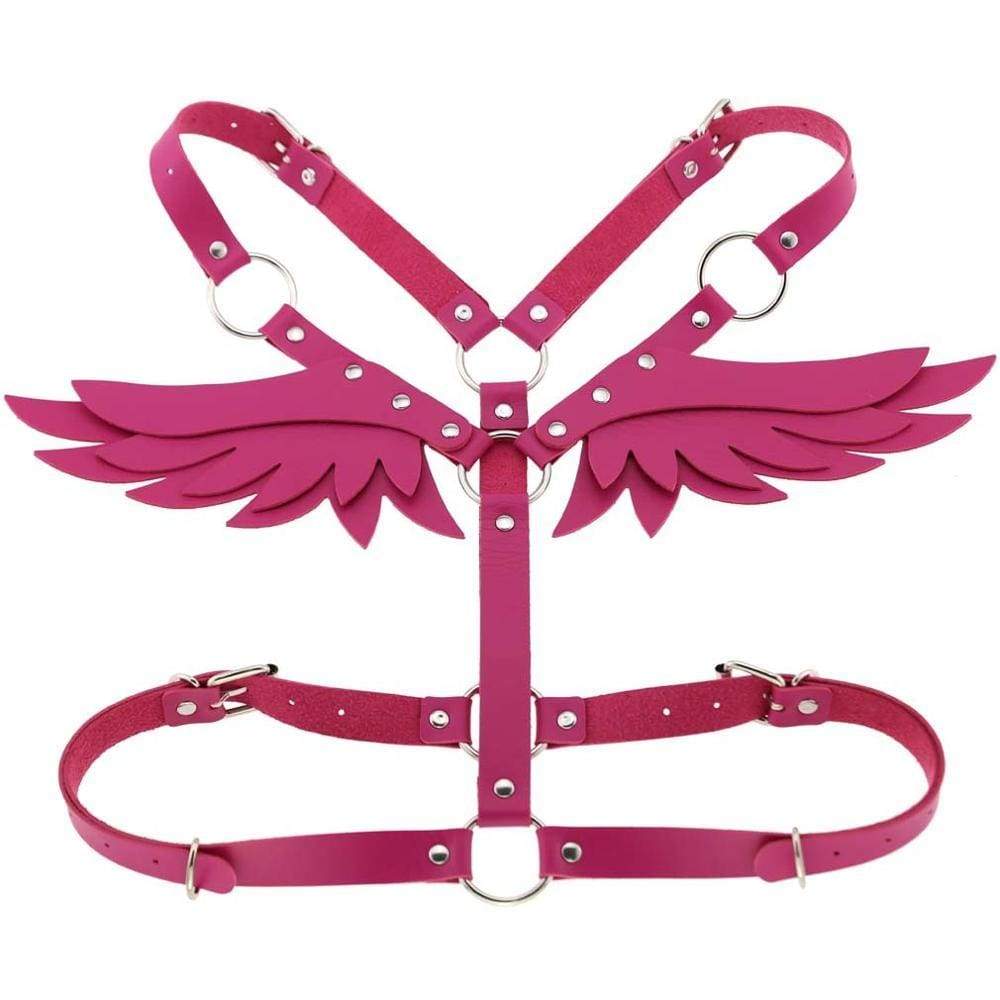 Kinky Cloth Harnesses rose Angel Wing Harness