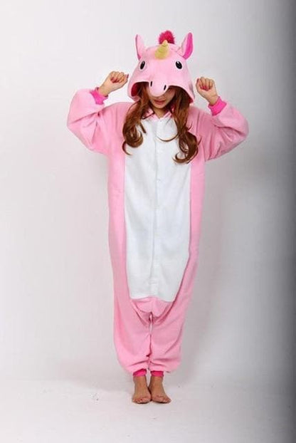 Kinky Cloth Pink tenma unicorn / S / Kigurumi Animal Onesies