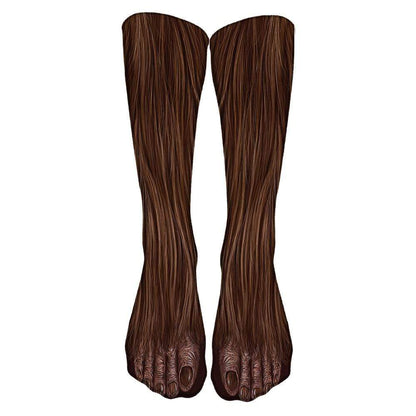 Kinky Cloth 200000866 Style1 / 40CM Animal Paw Printed High Ankle Socks