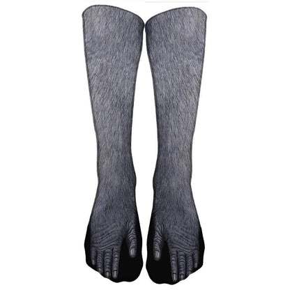 Kinky Cloth 200000866 Style4 / 40CM Animal Paw Printed High Ankle Socks