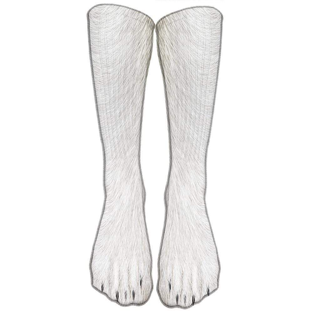 Kinky Cloth 200000866 Style7 / 40CM Animal Paw Printed High Ankle Socks