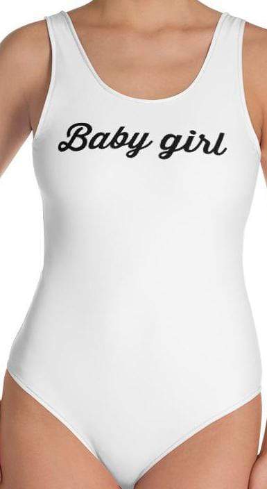 Kinky Cloth Bodysuit XS / Black Font Baby Girl Bodysuit