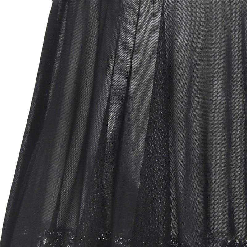 Kinky Cloth 200001895 Babydoll Lingerie Sheer Rhinestone Sleepwear