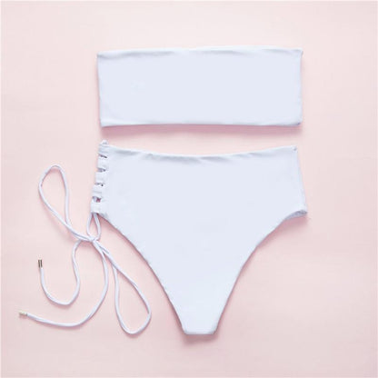Kinky Cloth 200004279 Bandeau High Waist Bikini Swimsuit