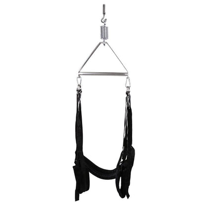 Kinky Cloth 200345142 Black with Shelf BDSM Hanging Lover Swing Chair