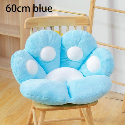 Kinky Cloth 60cm Blue S Bear Paw Seat Cushion Stuffie