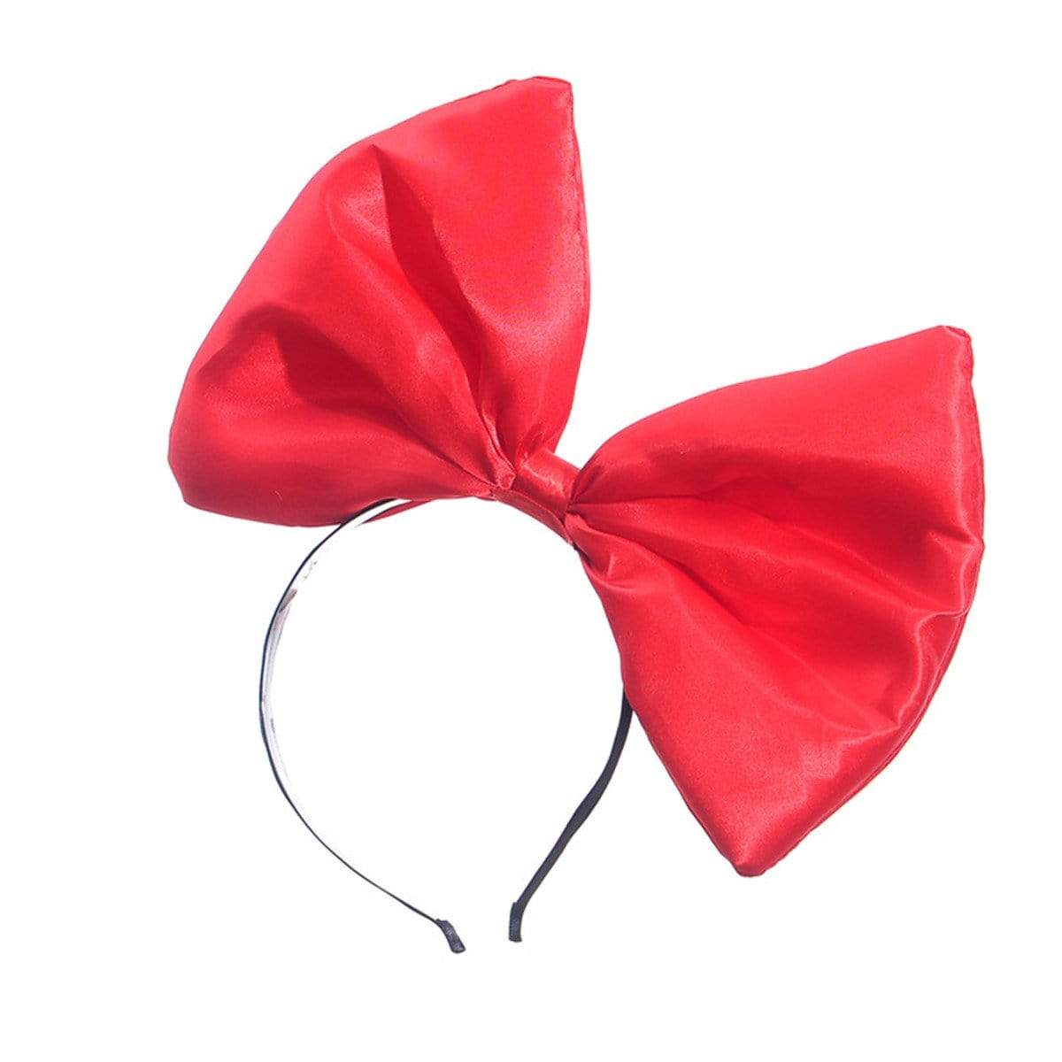 Kinky Cloth Red Big Bow Headband