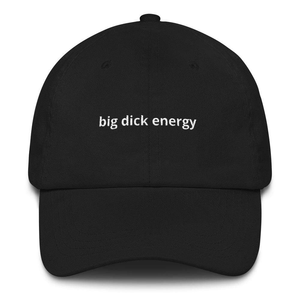Kinky Cloth Hats Black Big Dick Energy Dad Hat