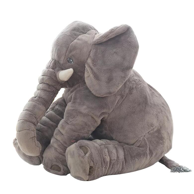 Kinky Cloth Stuffed Animal Gray / 40cm Big Elephant Stuffie