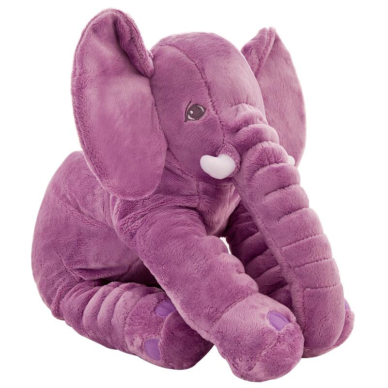 Kinky Cloth Stuffed Animal Purple / 40cm Big Elephant Stuffie