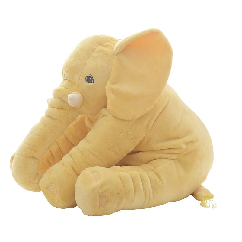 Kinky Cloth Stuffed Animal Yellow / 40cm Big Elephant Stuffie