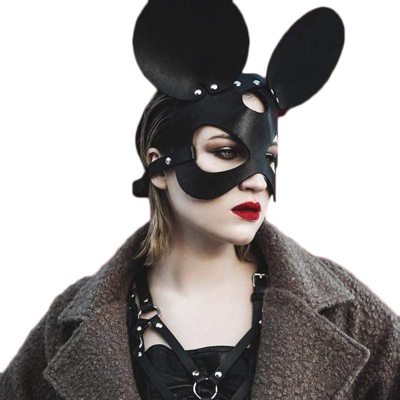 Big Mouse Ears Face Mask