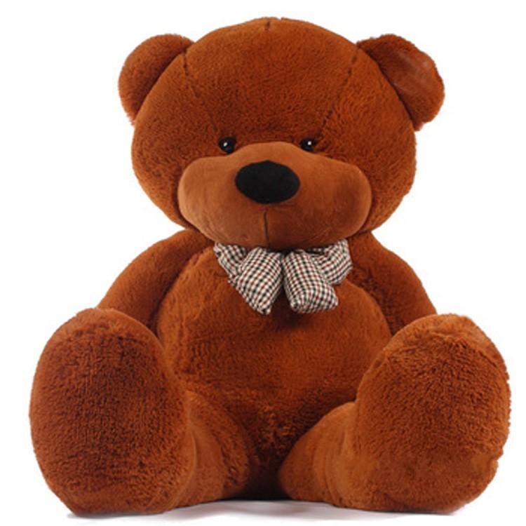 Kinky Cloth 100001765 dark brown / 100cm Big Teddy Bear Stuffie