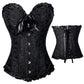 Kinky Cloth 200001885 Black Gothic Plus Size Corsets