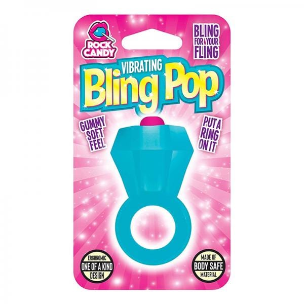 Rock Candy Men's Toys Bling Pop Ring - Blue