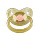Kinky Cloth Yellow Bow Adult Pacifier