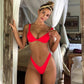 Kinky Cloth 200004279 Red / L Brazilian Summer Push Up Bikini Set