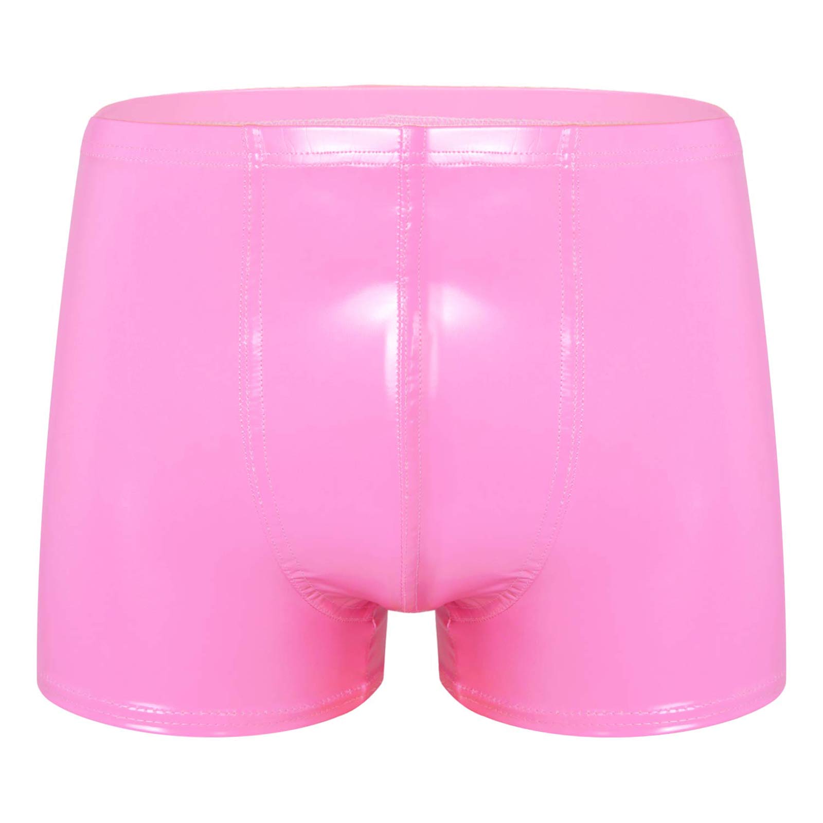 Kinky Cloth Hot Pink / M Bulge Pouch Boxer Briefs Shorts