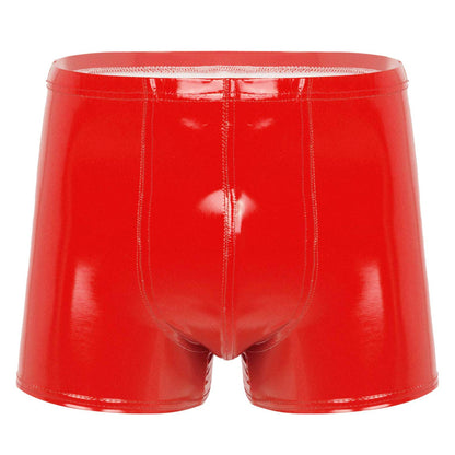 Kinky Cloth Red / M Bulge Pouch Boxer Briefs Shorts