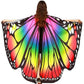 Kinky Cloth accessories Rainbow Butterfly Festival Wings Shawl Cape