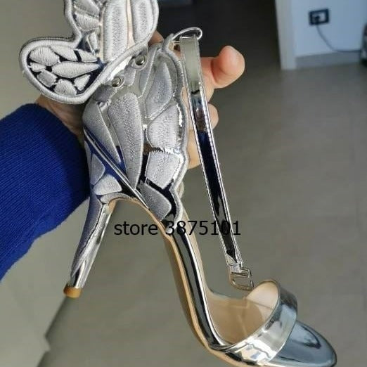 Kinky Cloth pic 25 1 / 4 Butterfly Wings High Heels Sandals