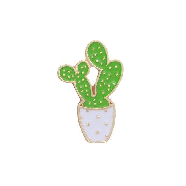Kinky Cloth Pin Cactus 08 Cactus Enamel Pins