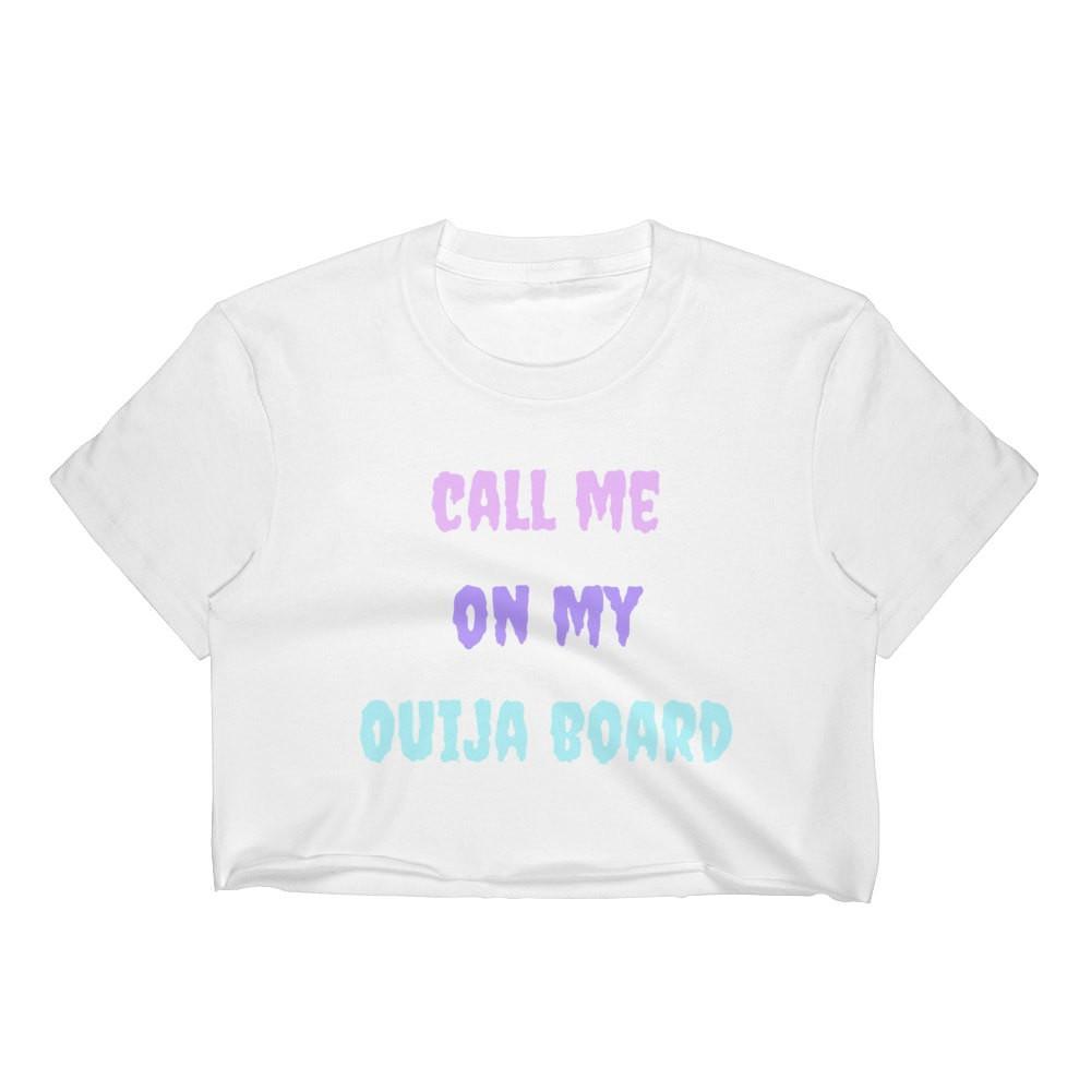 Call Me On My Ouija Board Pastel Goth Top