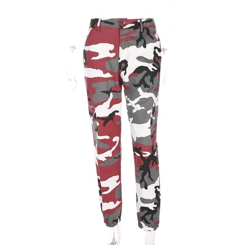 Kinky Cloth 200000366 as picture / L Camouflage Cargo Jogger Pants