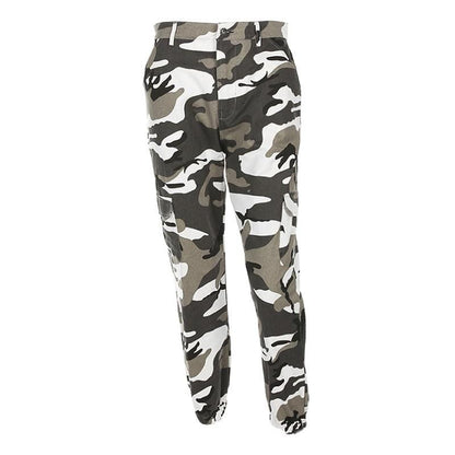 Kinky Cloth 200000366 Gray / L Camouflage Cargo Jogger Pants