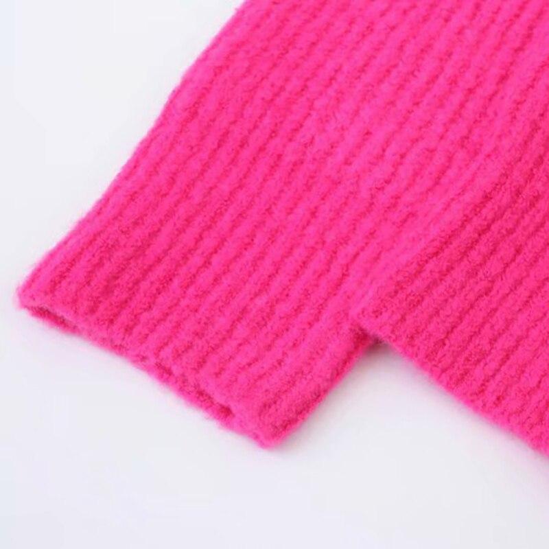 Kinky Cloth Candy Color Knit Sweater