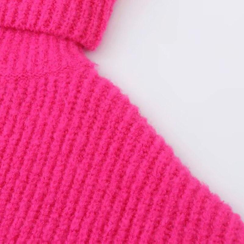 Kinky Cloth Candy Color Knit Sweater