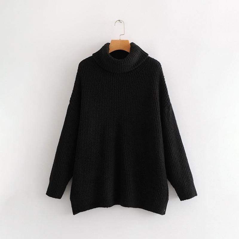 Kinky Cloth S / Black Candy Color Knit Sweater
