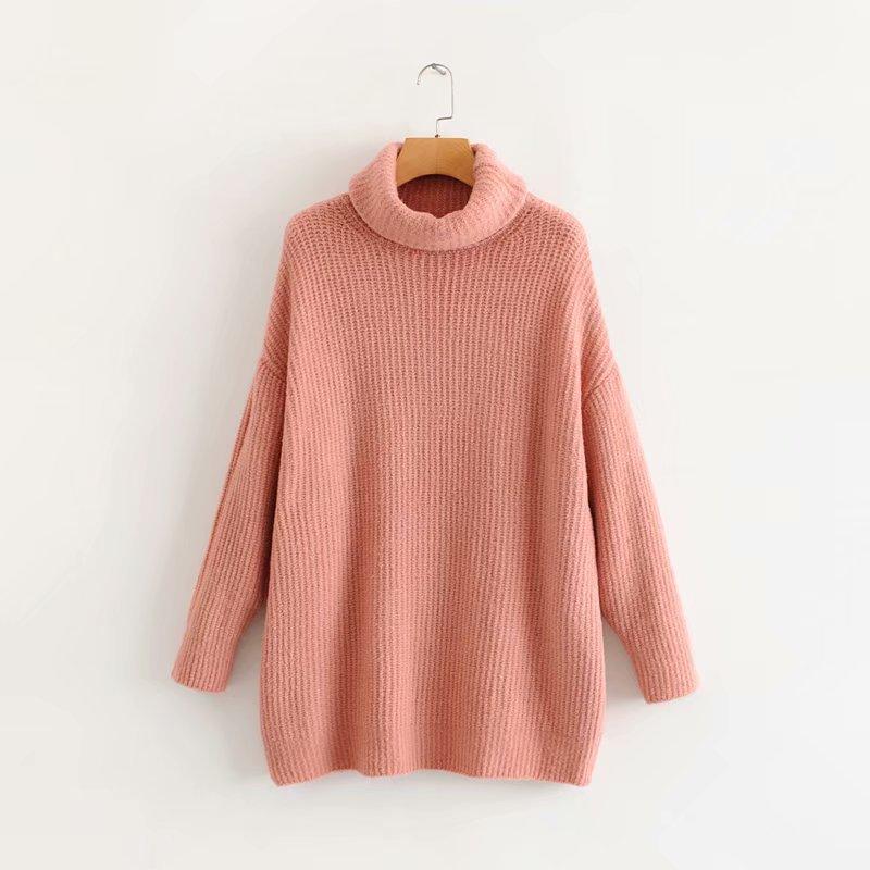 Kinky Cloth S / Pink Candy Color Knit Sweater