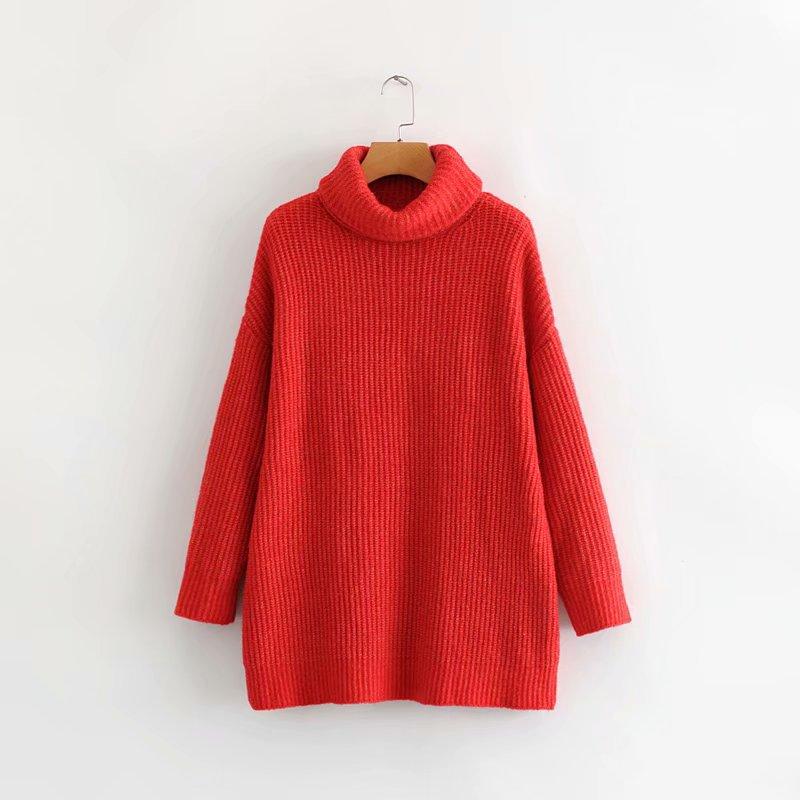 Kinky Cloth S / Red Candy Color Knit Sweater