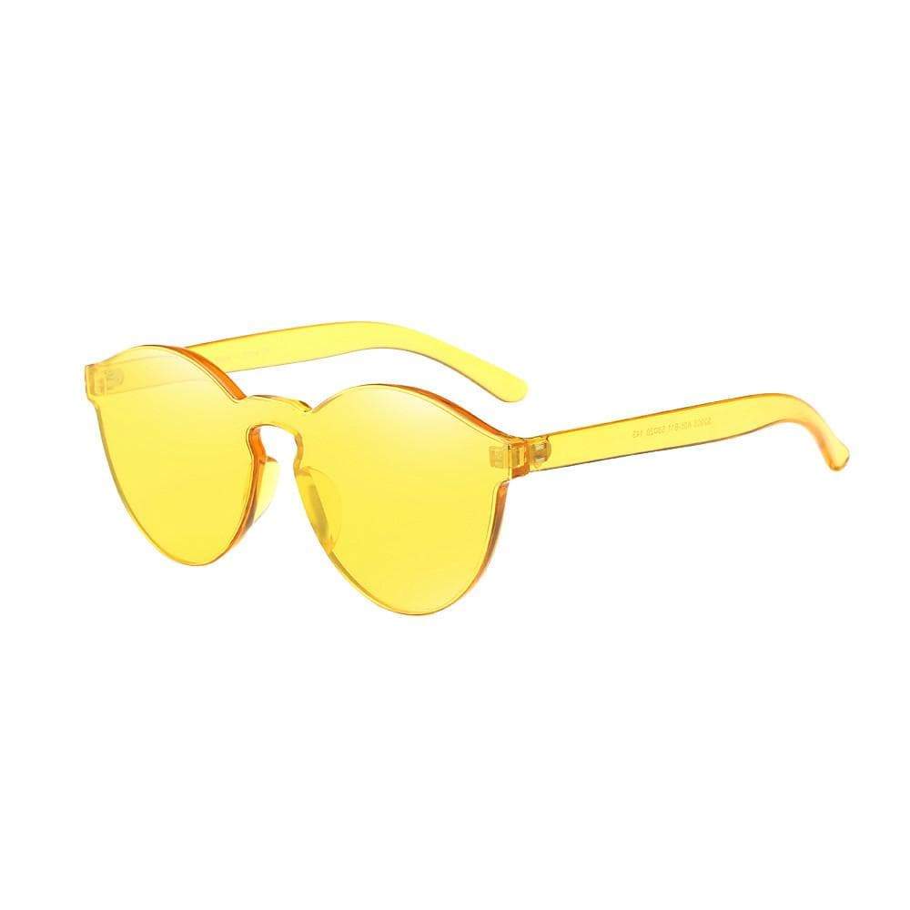 Kinky Cloth Accessories Yellow Candy Shard Sunglasses