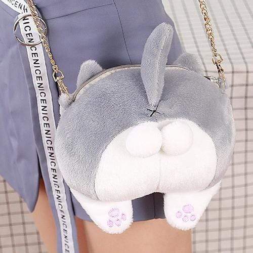 Cat Butt Plush Bag at Kinky Cloth