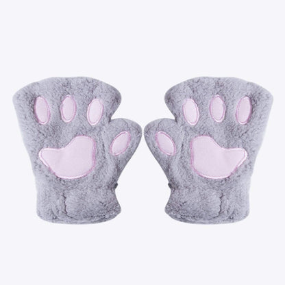 Kinky Cloth Cat Claw Paw Mittens