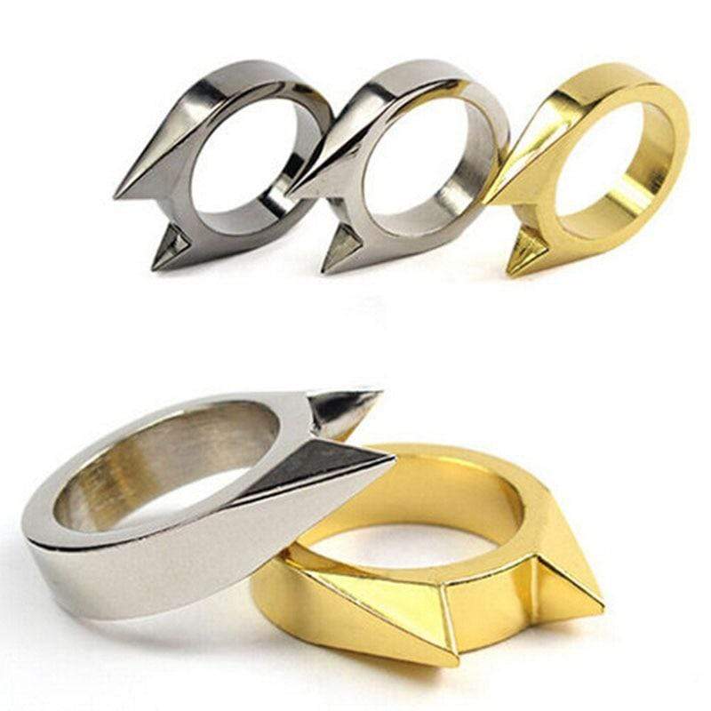 Kinky Cloth Jewelry & Watches Cat Ear Self Defense Ring