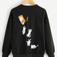 Celeste Top L Cat RX Sweatshirt