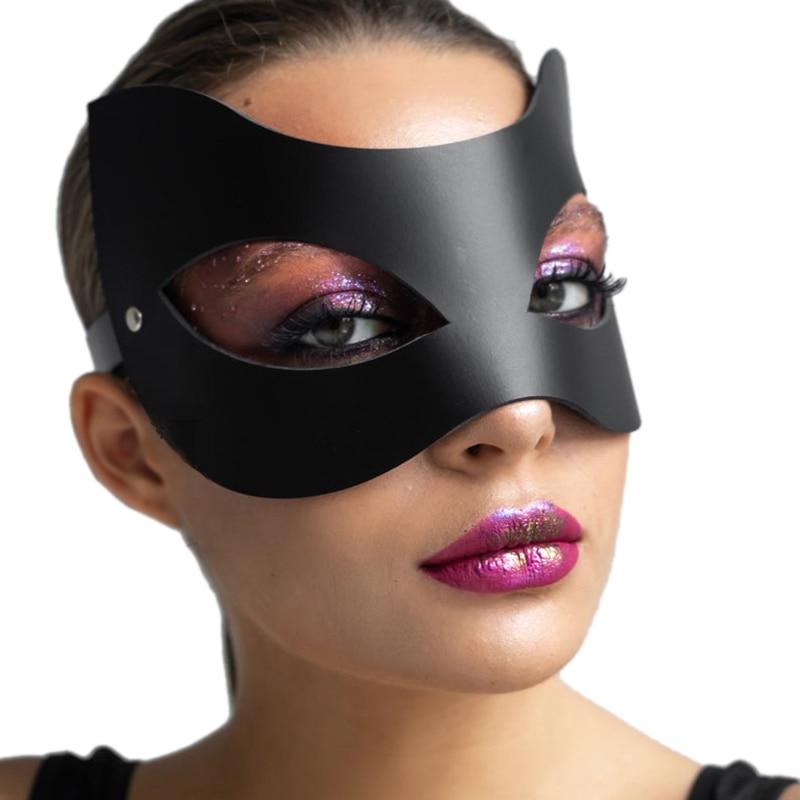 Kinky Cloth 200003979 Catwoman Fetish Leather Mask