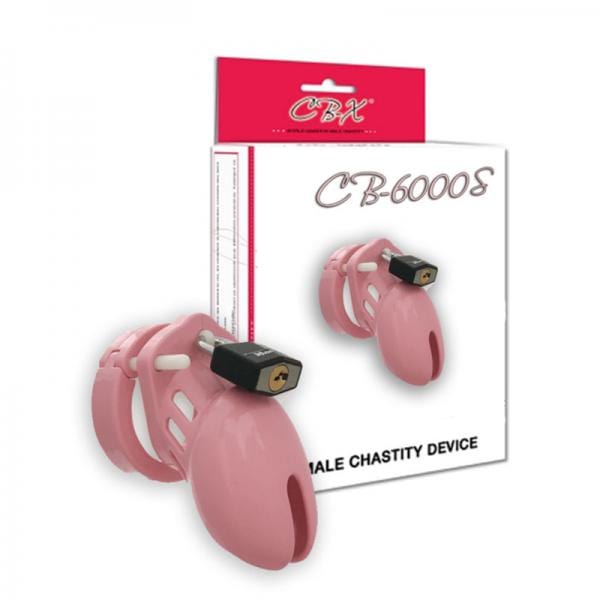 A.L. Enterprises Bondage Cb-6000s Pink Male Chastity Cage