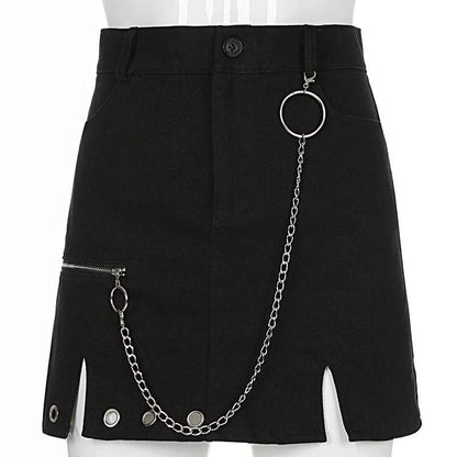 Chained Up Mini Skirt