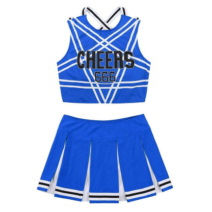 Kinky Cloth Lingerie Cheerleader Uniform Set