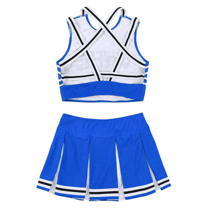 Kinky Cloth Lingerie Cheerleader Uniform Set