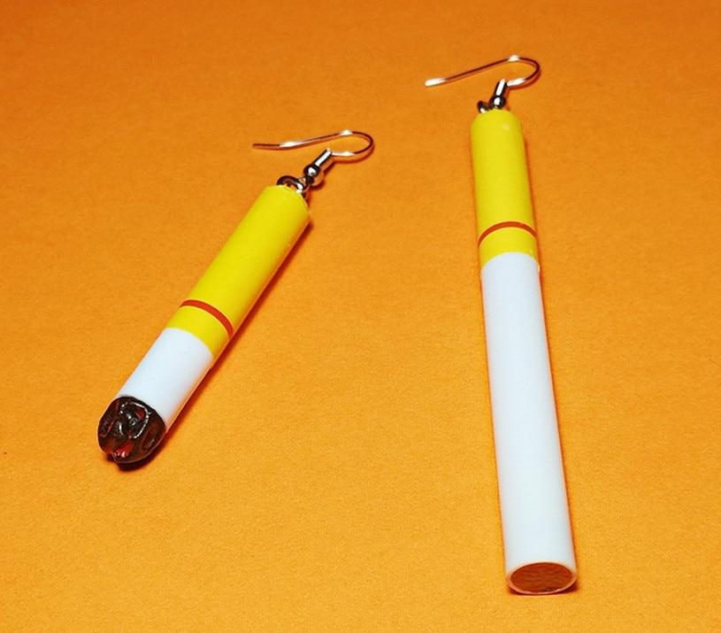 Kinky Cloth Jewelry & Watches A pair-361181 Cigarette Earrings