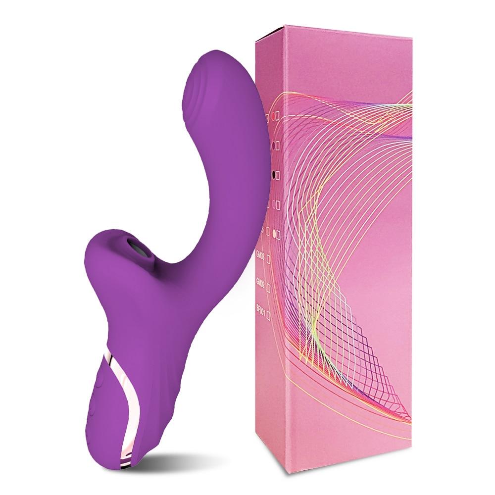 Kinky Cloth Purple Box Clitoral Sucking Vibrator