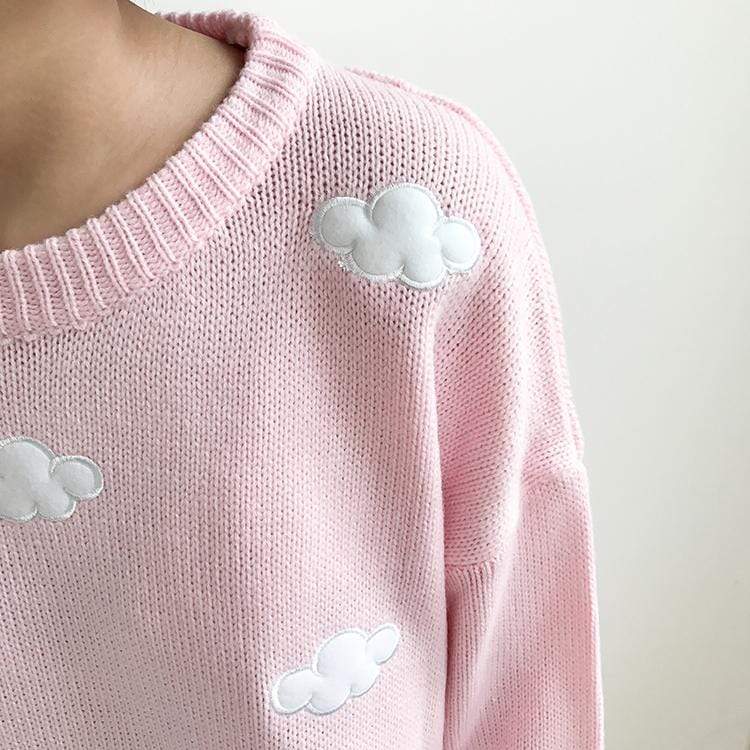 Kinky Cloth Sweatshirt Cloud Sweater
