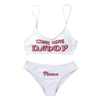 Kinky Cloth 200003494 Come Here Daddy Underwear Set