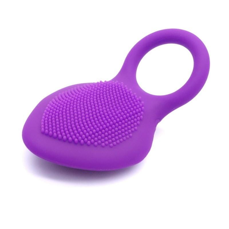 Kinky Cloth Purple with no box Couple Penis Ring Vibrator
