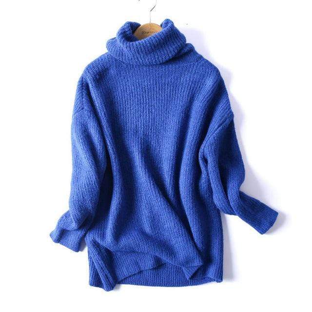 Kinky Cloth Sweatshirt Blue / S Cozy Wozy Knit Sweater